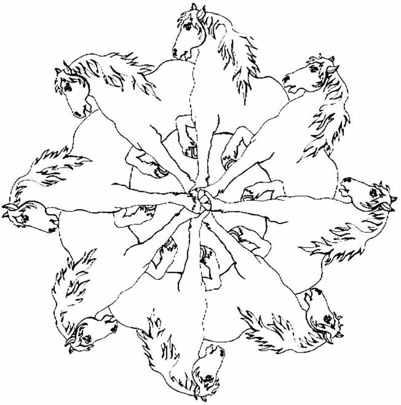 Mandalas Animaux 153